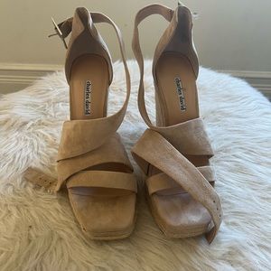 Charles David wedge heels